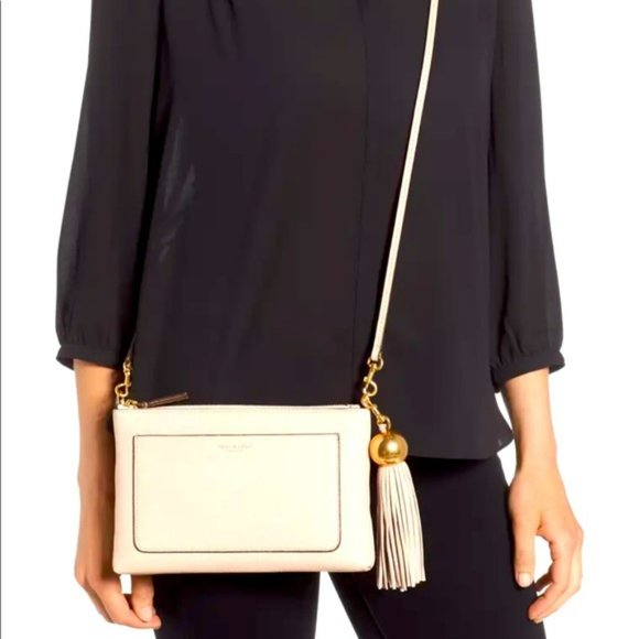 Tory Burch Crossbody Bag. NEW condition. Light blush color. - Picture 6 of 6